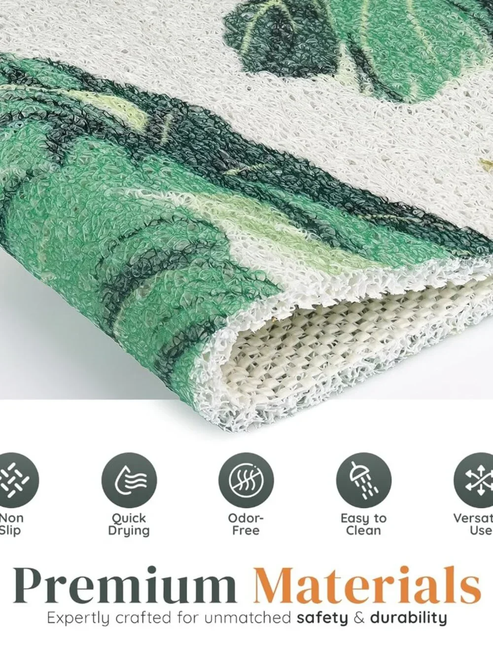 78 Palms Store Loofah Shower Mat-NWT